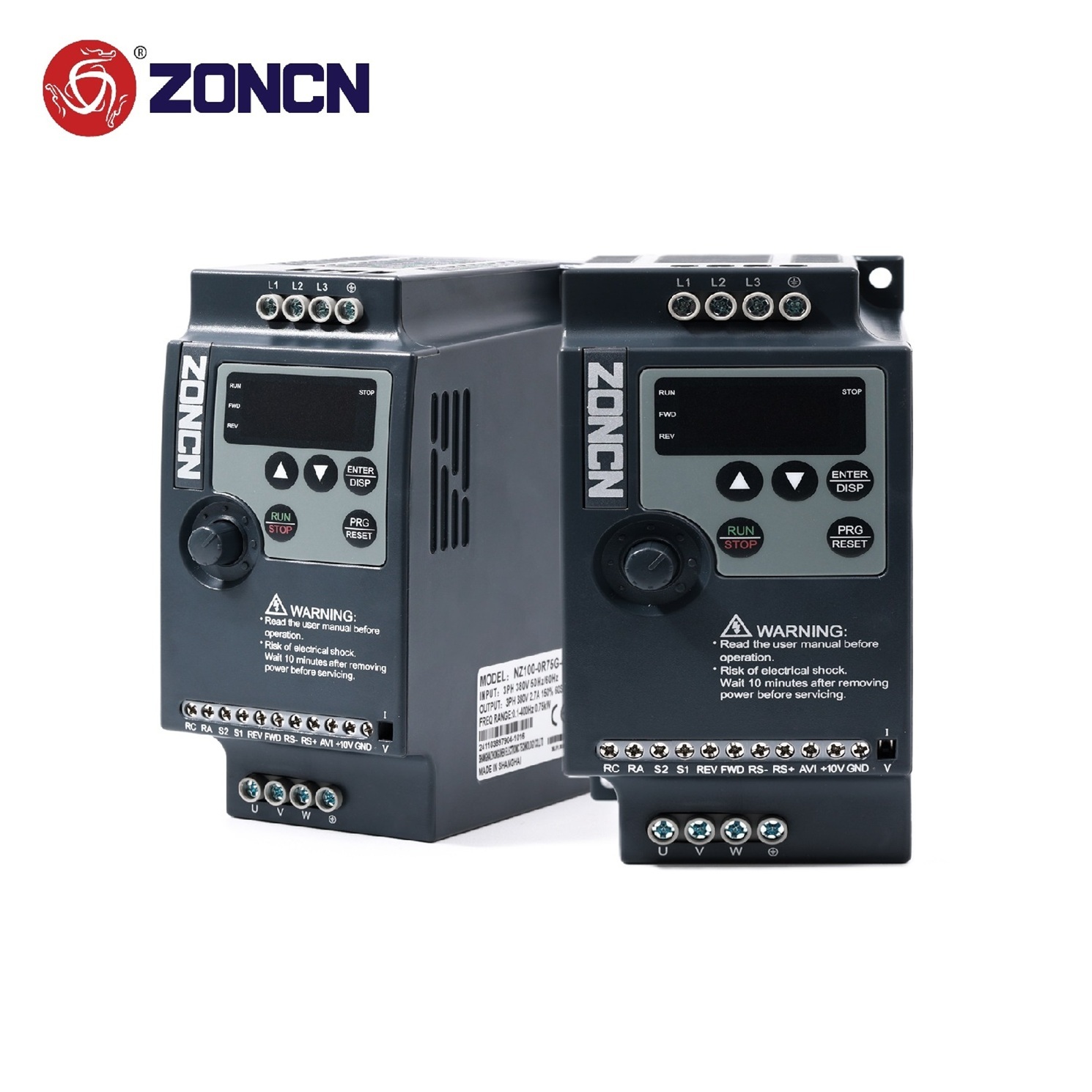 Small Size Inverter 220v Single Phase 3 Phase Output 0.75kw 1.5kw VFD Frequency Converter
