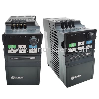 الجهد المنخفض 220v 3 مرحلة مدخل 1hp 0.75kw VFD VSD