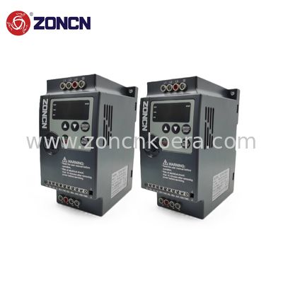 أصل ZONCN NZ100-2R2G-2 VFD 220v 2.2kw 3hp محرك التردد المتغير المرحلة الواحدة