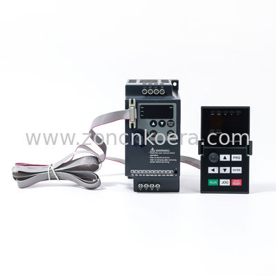 محول صغير منخفض التكلفة ZONCN NZ100 Series 1hp 2hp 220v 0.75kw 1.5kw VFD Drive